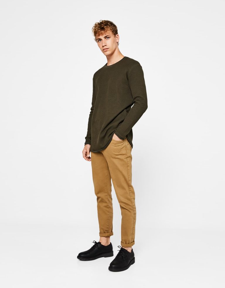 Micro Waffle Knit Sweater - Image 4