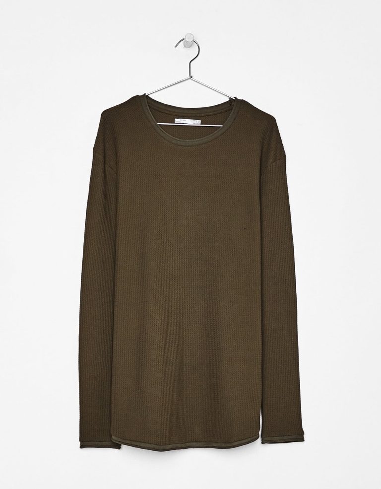 Micro Waffle Knit Sweater - Image 5