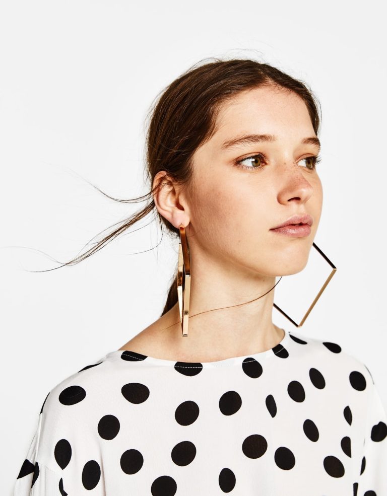Square Hoop Earrings - Image 3